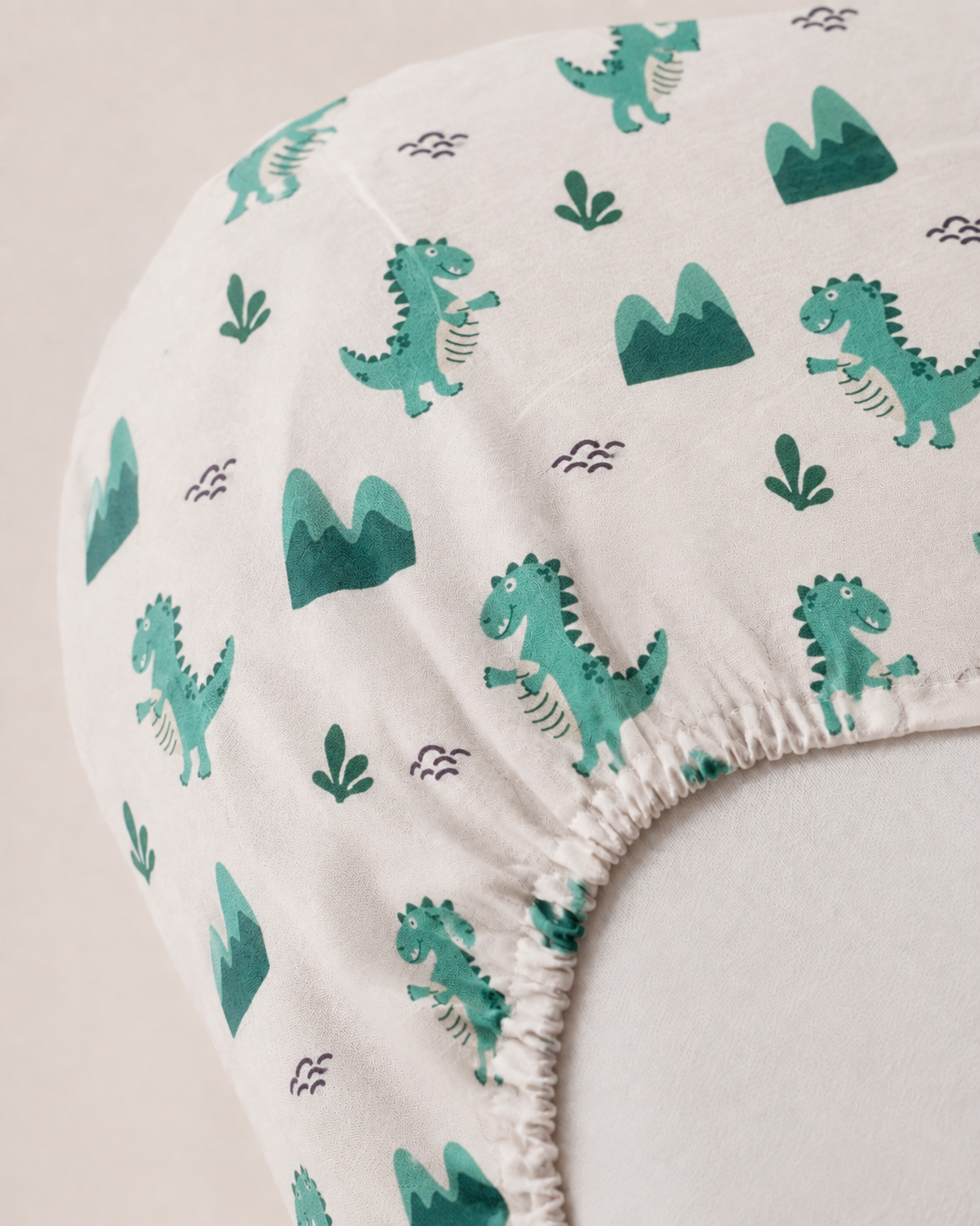 Fitted Sheet Set - Little Jurassic - Pack Of 2