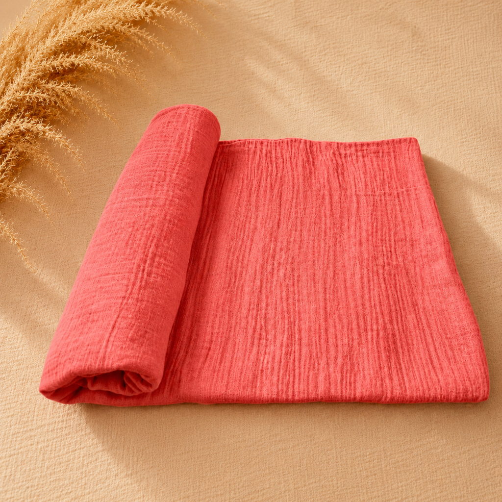 Cotton Muslin Swaddle Set - Coral Cove - Pack of 3