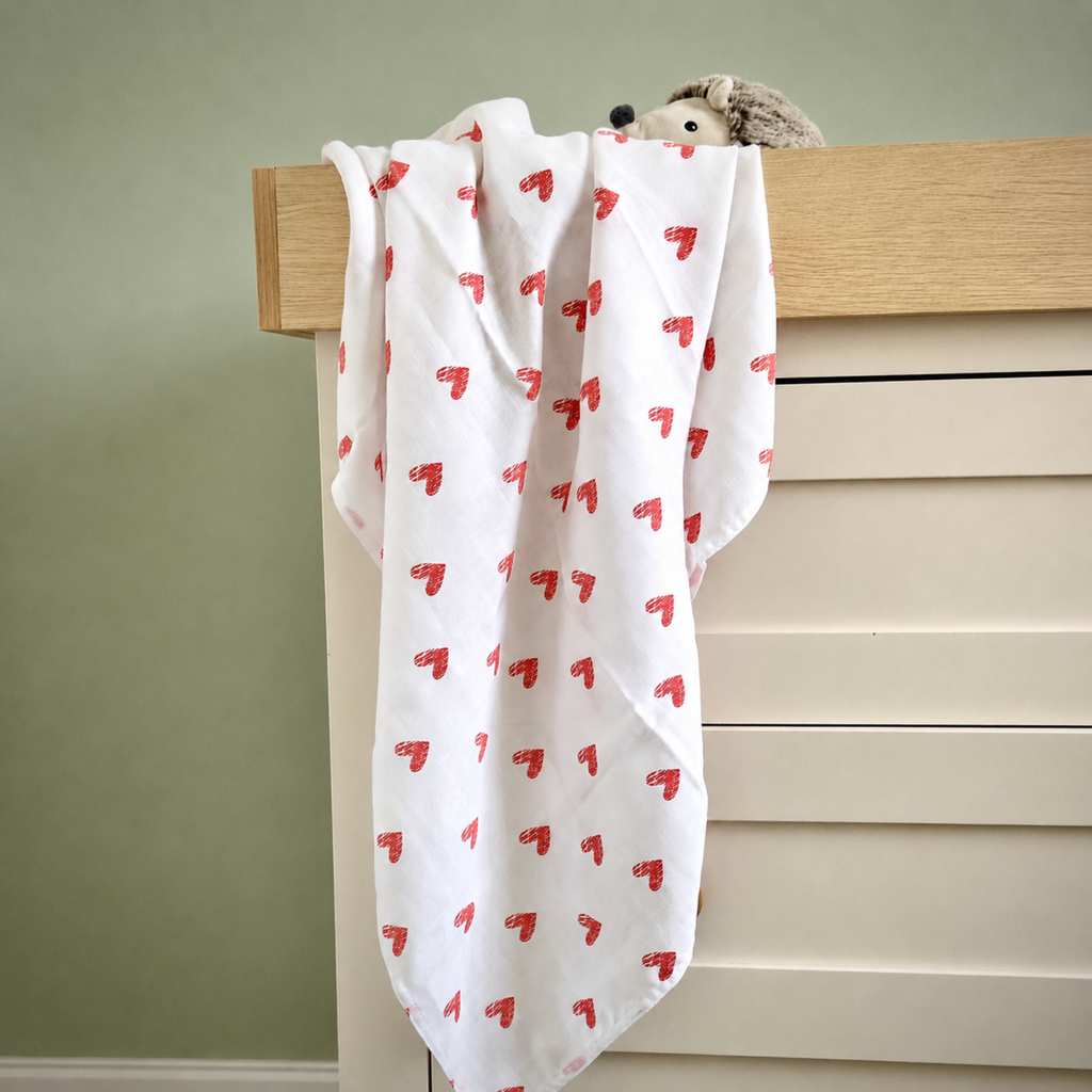 Cotton Muslin Swaddle Set - Coral Cove - Pack of 3