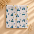 Cotton Muslin Swaddle Set - Pastel Farm - Pack of 3