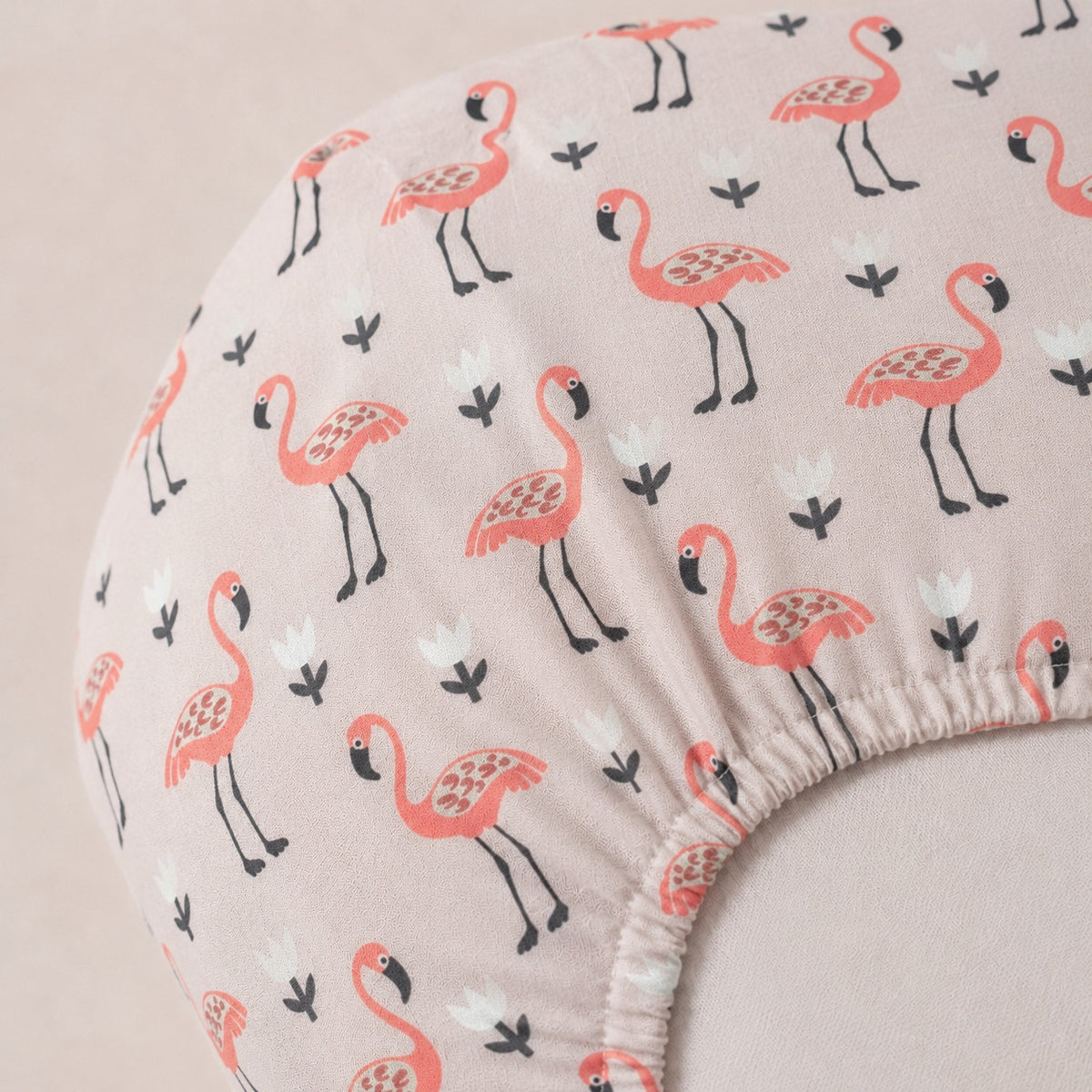 Fitted Sheet Set - Pink Flamingo - Pack Of 2