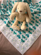 Reversible Blanket - Cactus Garden