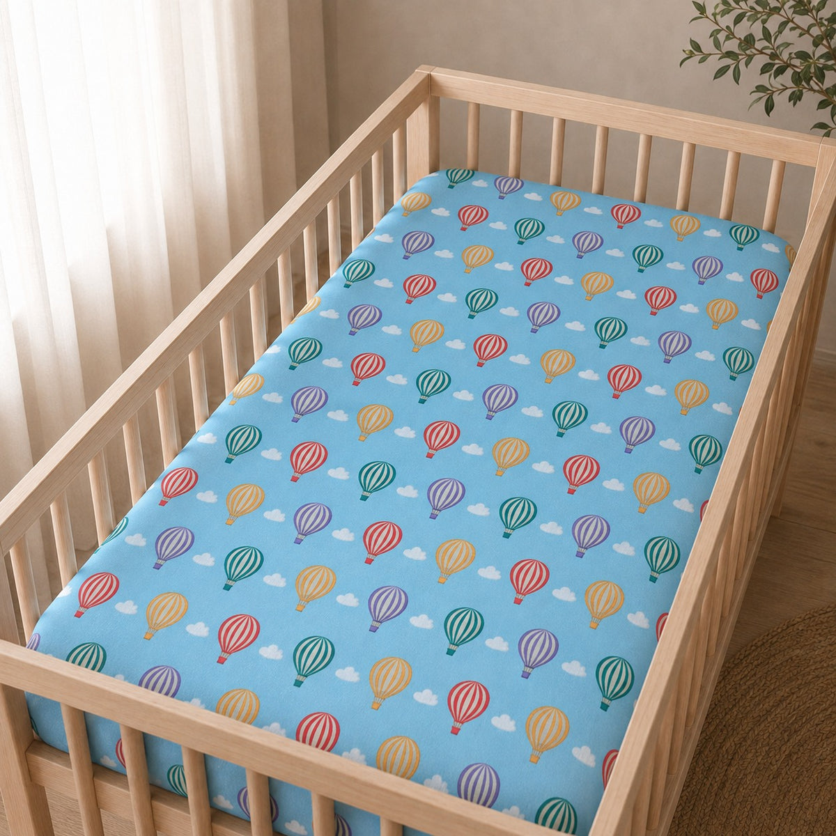 Fitted Sheet Set - Up & Away - Pack Of 2