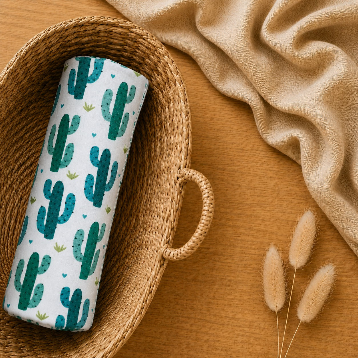 Reversible Blanket - Cactus Garden