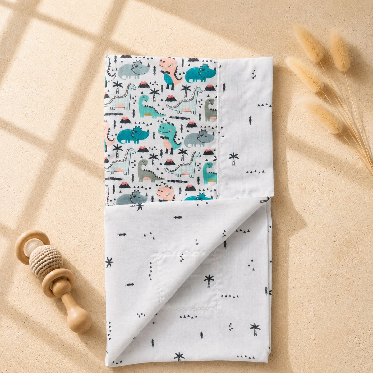 Reversible Blanket - Dino Adventure