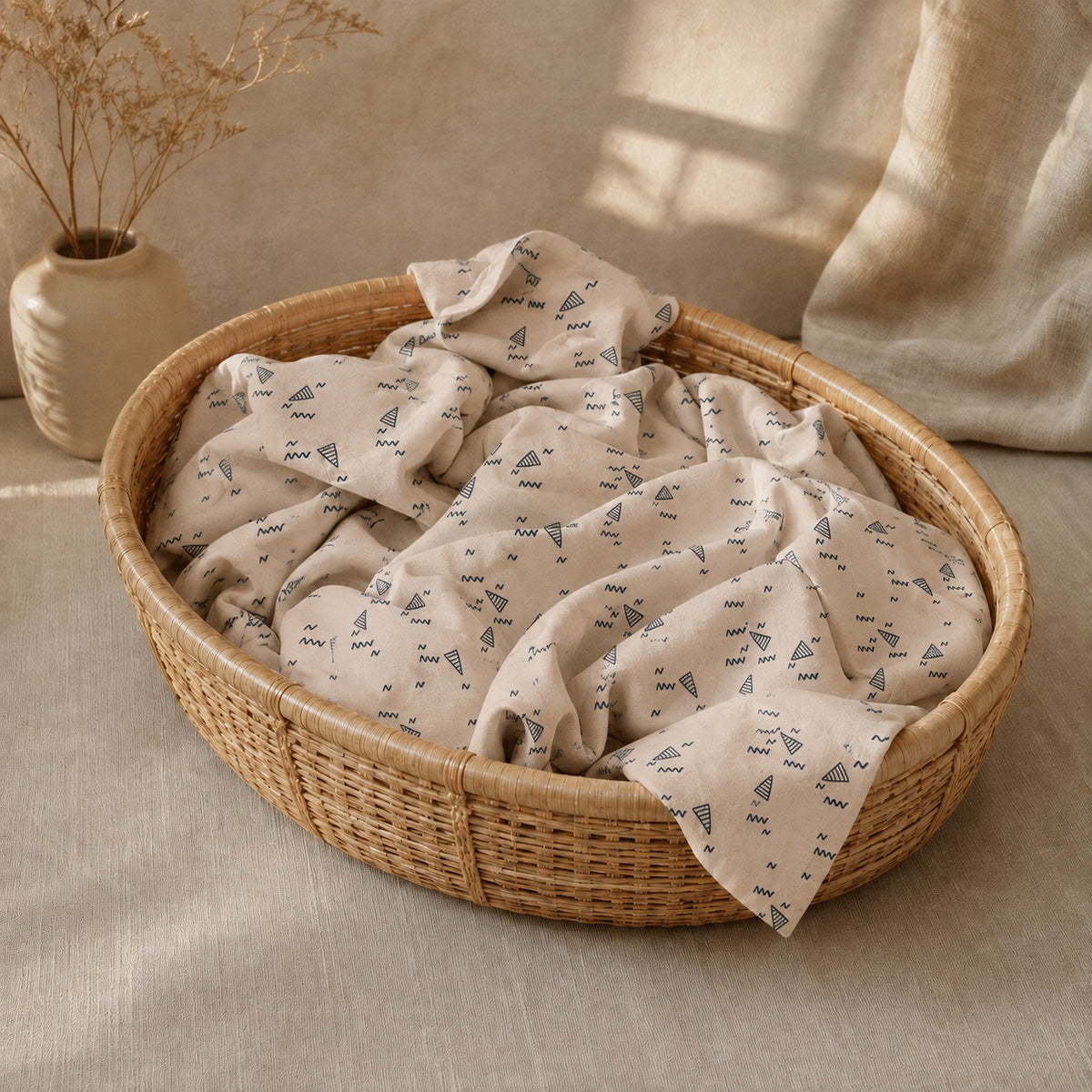 Reversible Blanket - Penguin Parade