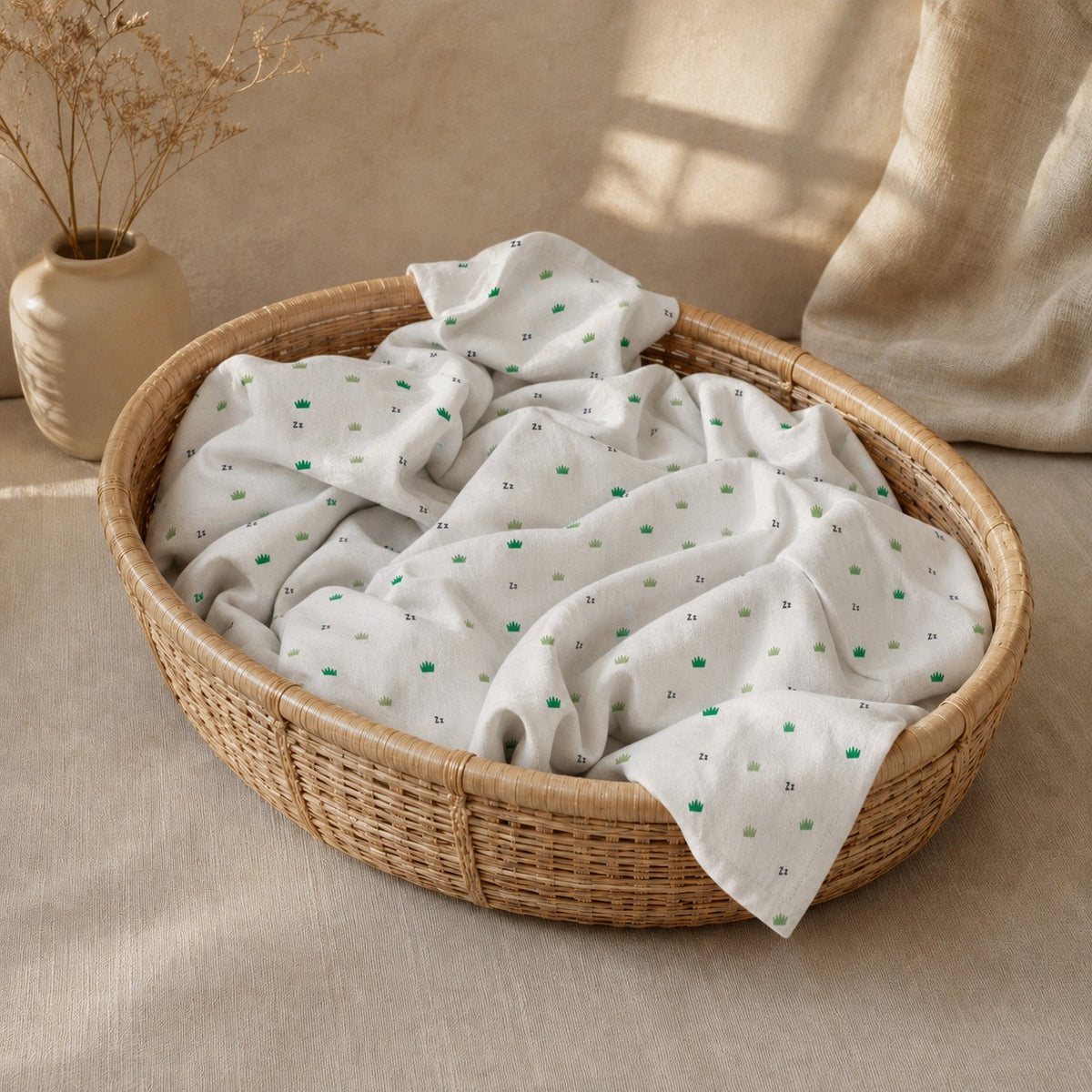 Reversible Blanket - Little Dino