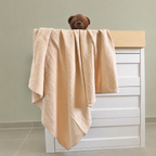 Cotton Muslin Swaddle Set - Neutral Nursery - Pack of 3