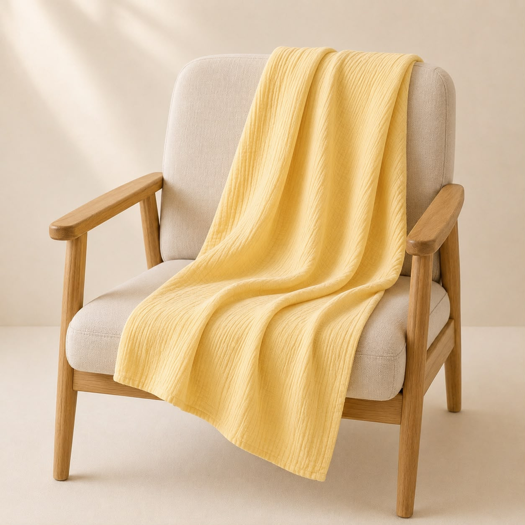 Cotton Muslin Swaddle Set - Yellow Sunny Days - Pack of 3